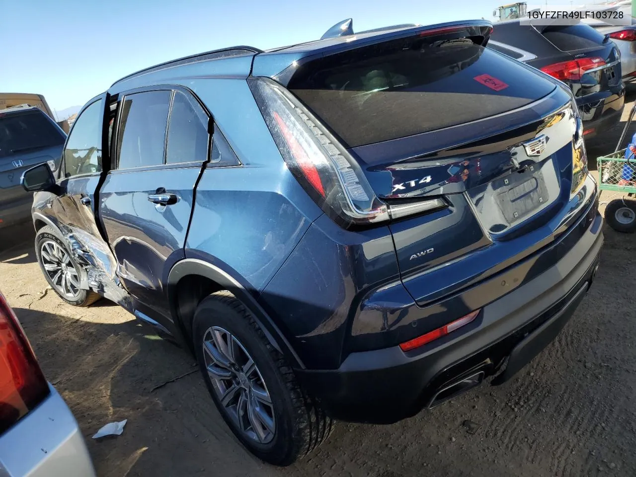 2020 Cadillac Xt4 Sport VIN: 1GYFZFR49LF103728 Lot: 71175974