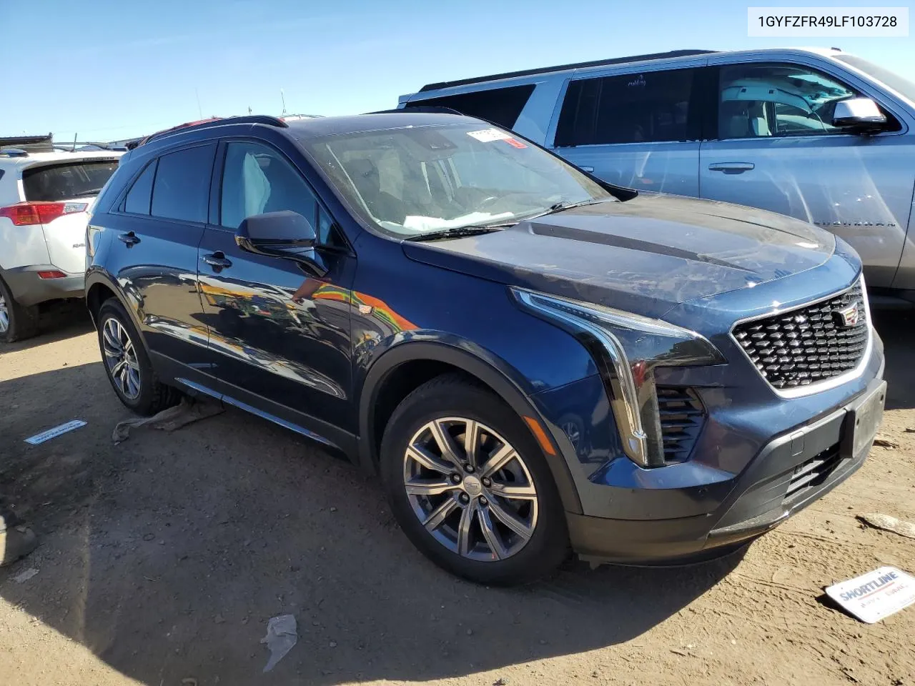 1GYFZFR49LF103728 2020 Cadillac Xt4 Sport