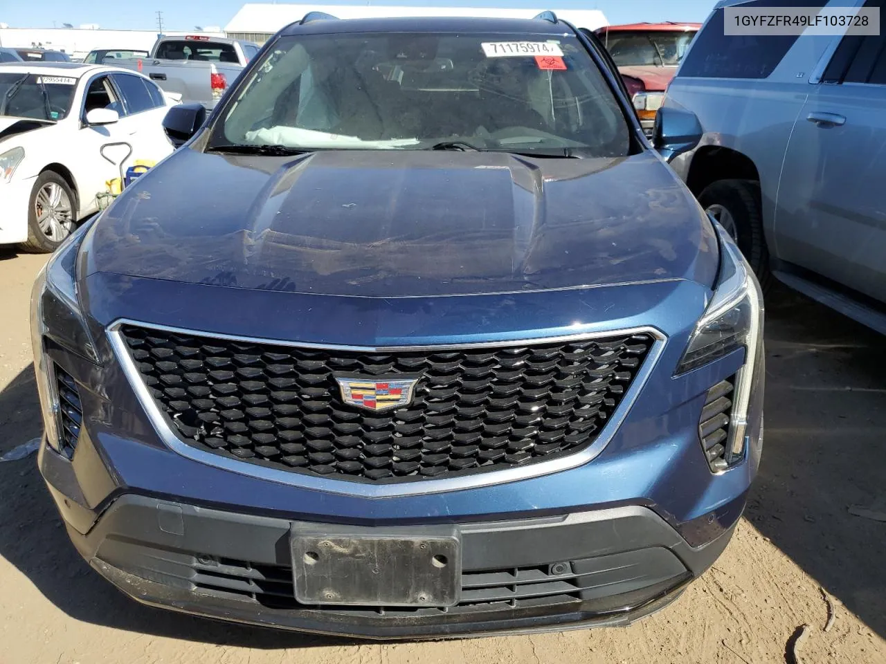 1GYFZFR49LF103728 2020 Cadillac Xt4 Sport