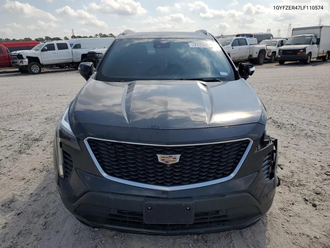 2020 Cadillac Xt4 Sport VIN: 1GYFZER47LF110574 Lot: 71734504