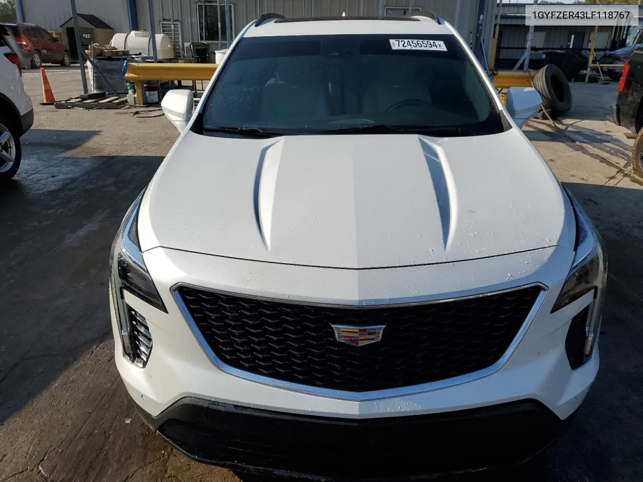 2020 Cadillac Xt4 Sport VIN: 1GYFZER43LF118767 Lot: 72456594