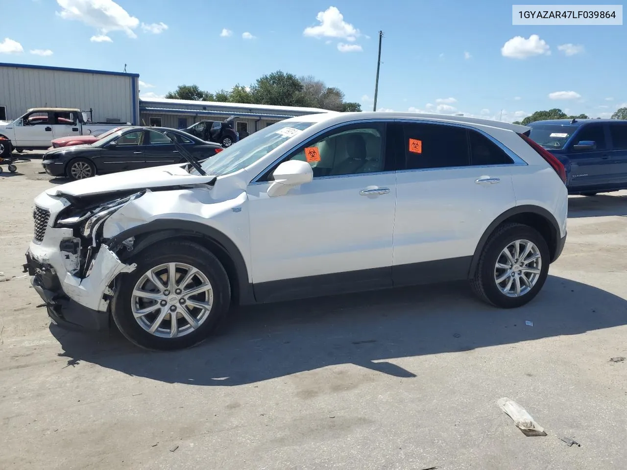 2020 Cadillac Xt4 Luxury VIN: 1GYAZAR47LF039864 Lot: 72799314