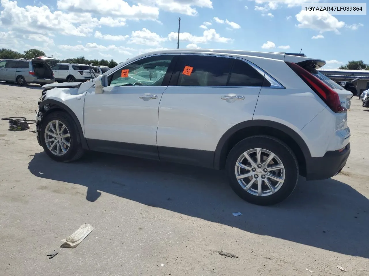 2020 Cadillac Xt4 Luxury VIN: 1GYAZAR47LF039864 Lot: 72799314