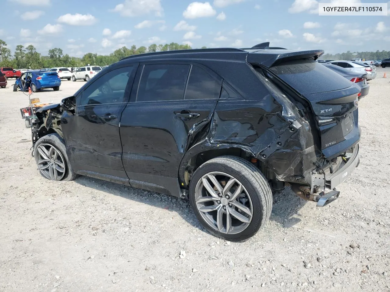 2020 Cadillac Xt4 Sport VIN: 1GYFZER47LF110574 Lot: 73149484