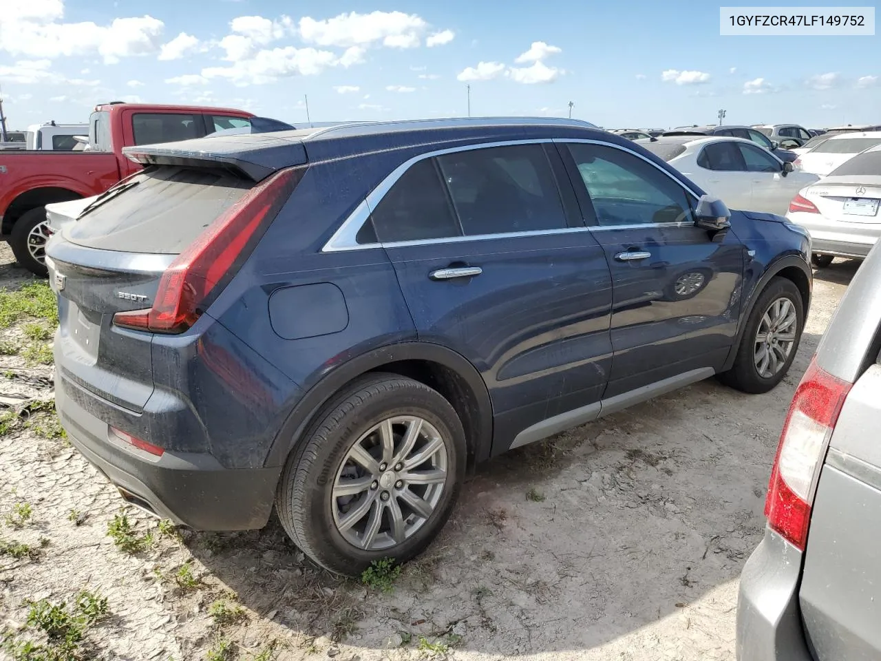 1GYFZCR47LF149752 2020 Cadillac Xt4 Premium Luxury