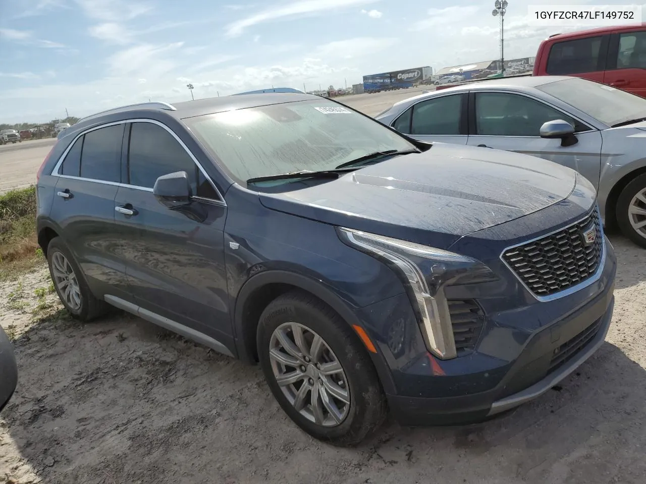 1GYFZCR47LF149752 2020 Cadillac Xt4 Premium Luxury