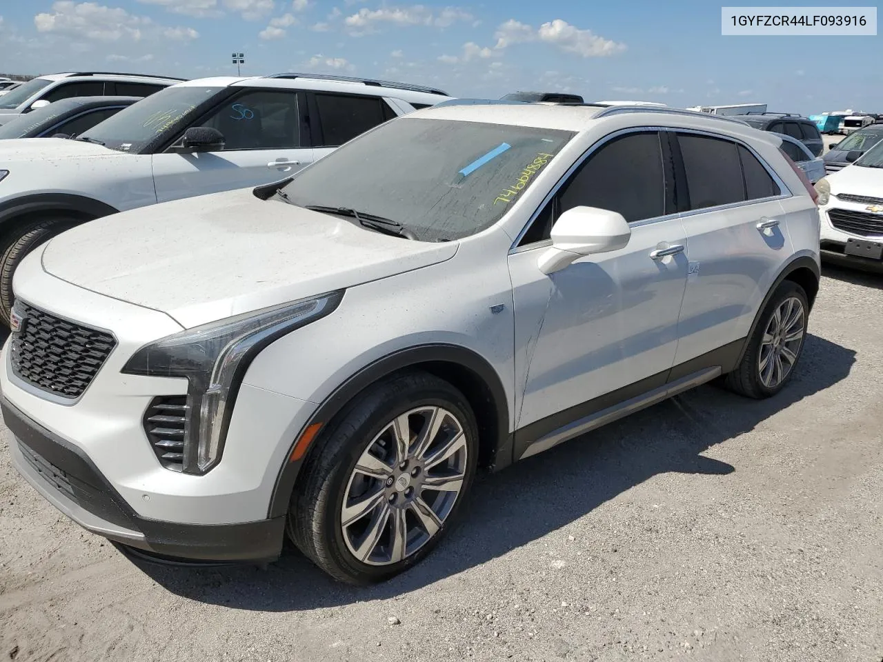 2020 Cadillac Xt4 Premium Luxury VIN: 1GYFZCR44LF093916 Lot: 74664884