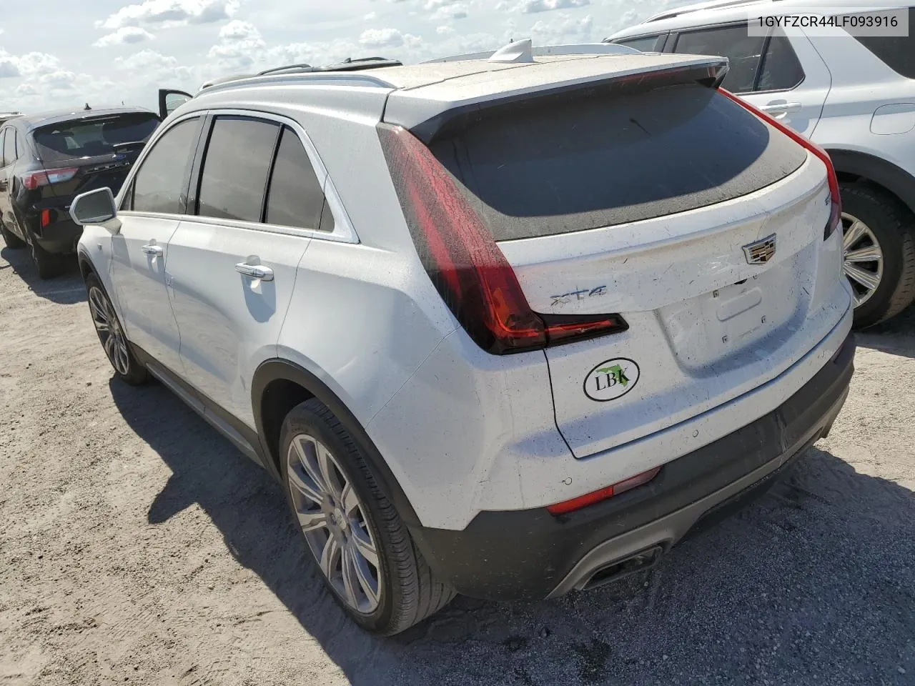 2020 Cadillac Xt4 Premium Luxury VIN: 1GYFZCR44LF093916 Lot: 74664884