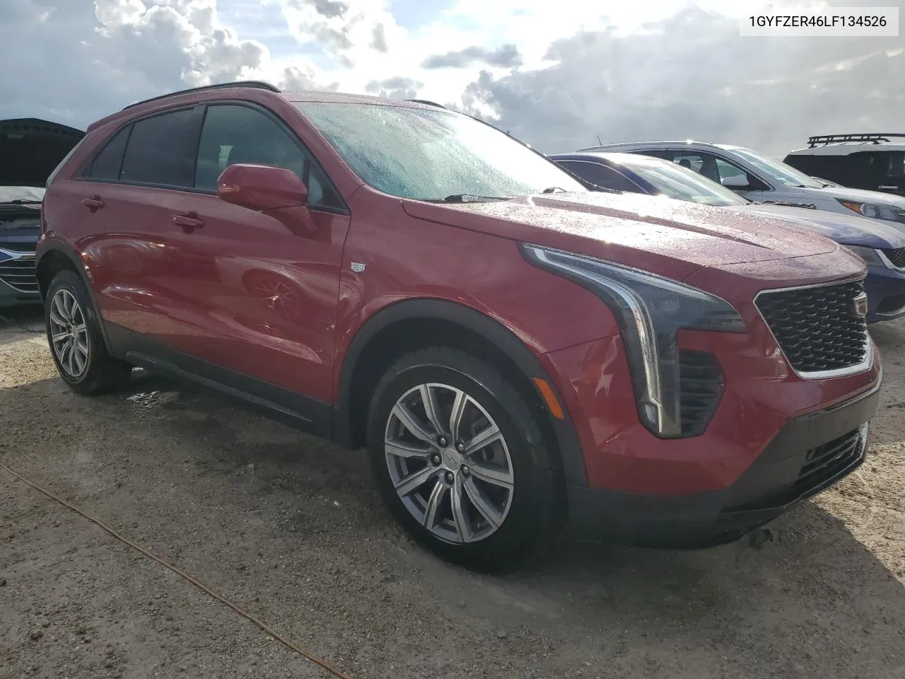 2020 Cadillac Xt4 Sport VIN: 1GYFZER46LF134526 Lot: 74916844