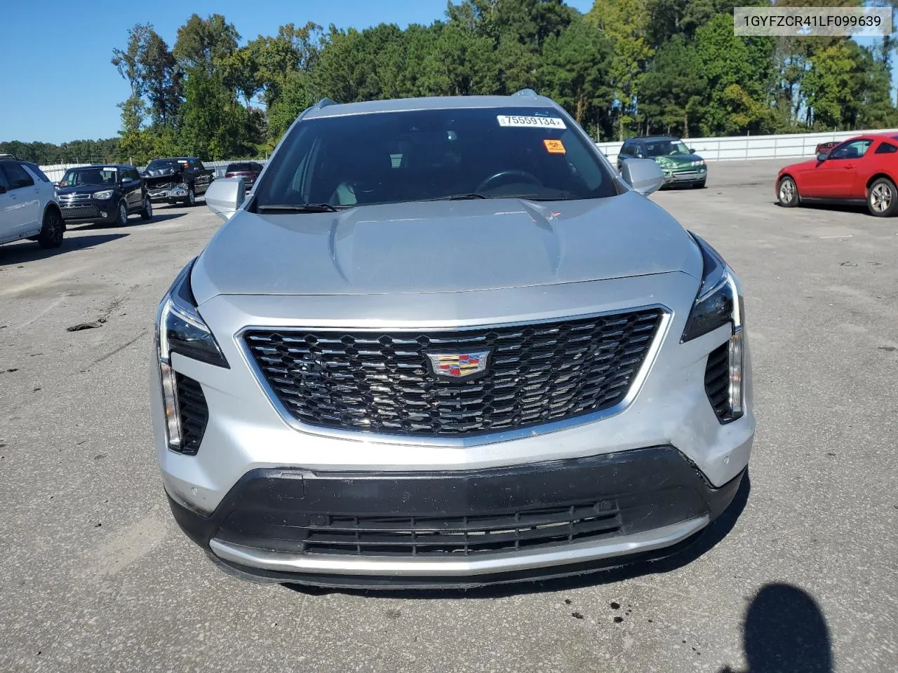 2020 Cadillac Xt4 Premium Luxury VIN: 1GYFZCR41LF099639 Lot: 75559134