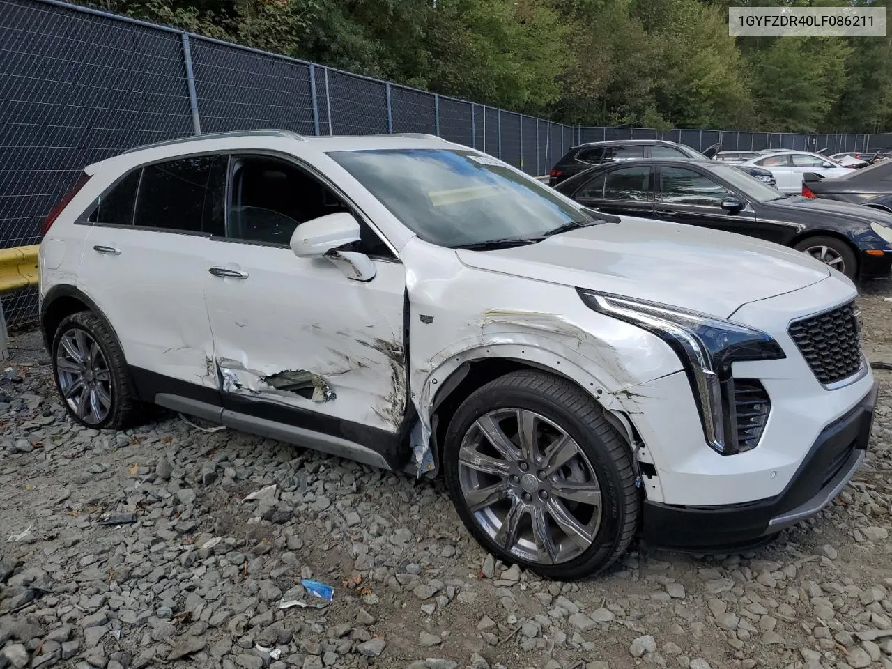 2020 Cadillac Xt4 Premium Luxury VIN: 1GYFZDR40LF086211 Lot: 75734134