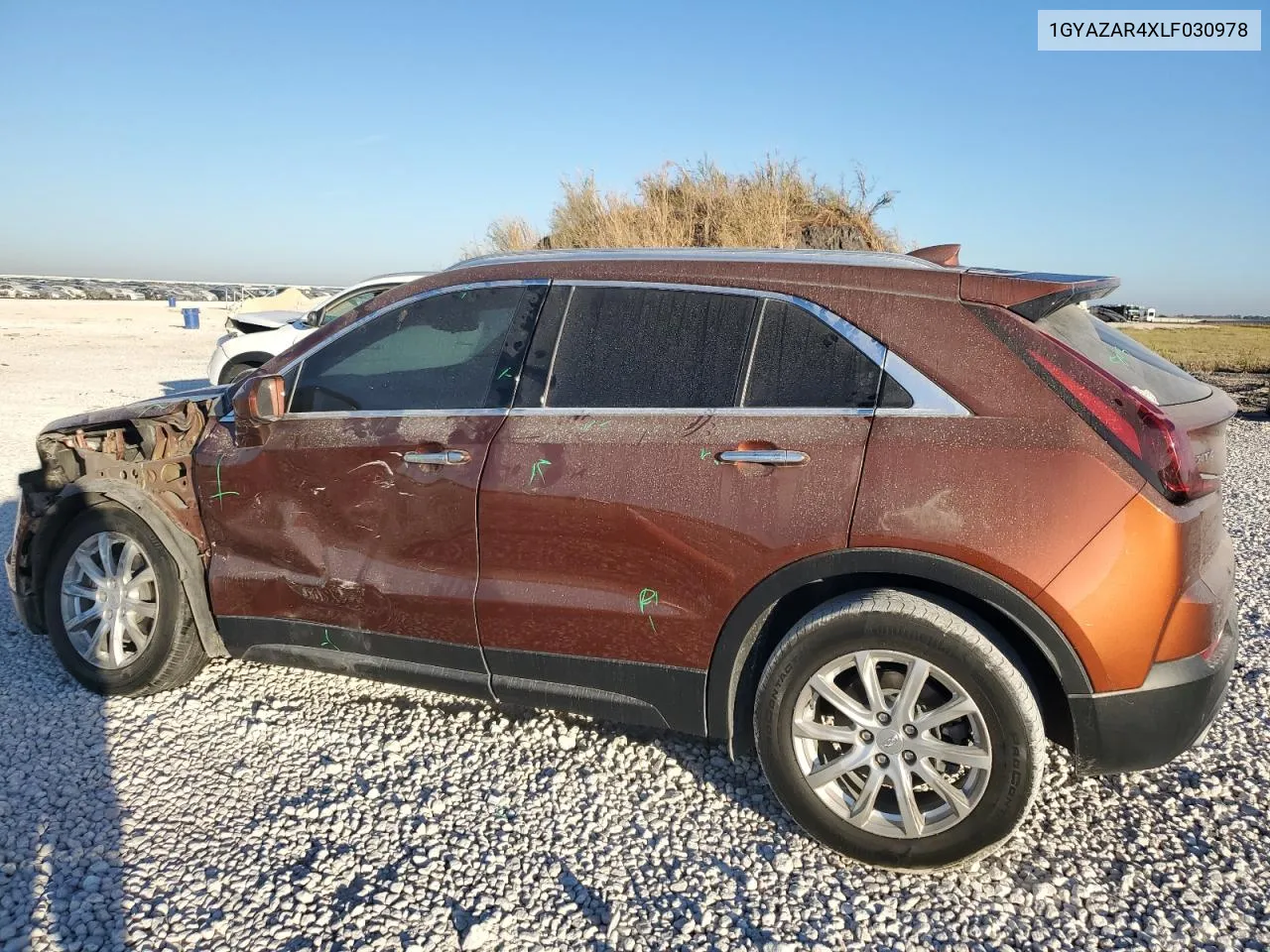 2020 Cadillac Xt4 Luxury VIN: 1GYAZAR4XLF030978 Lot: 76141074