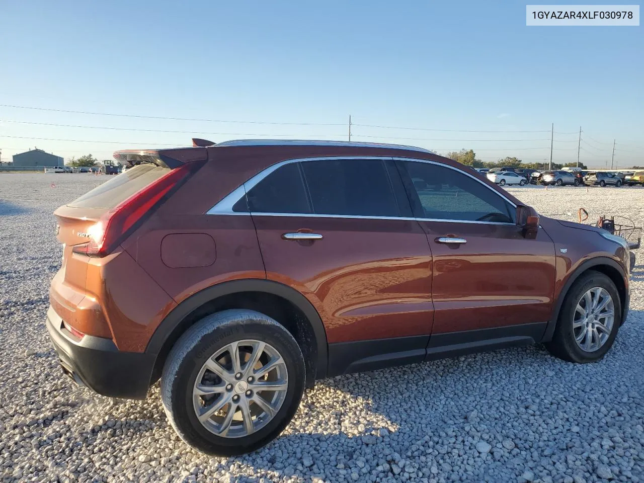 2020 Cadillac Xt4 Luxury VIN: 1GYAZAR4XLF030978 Lot: 76141074