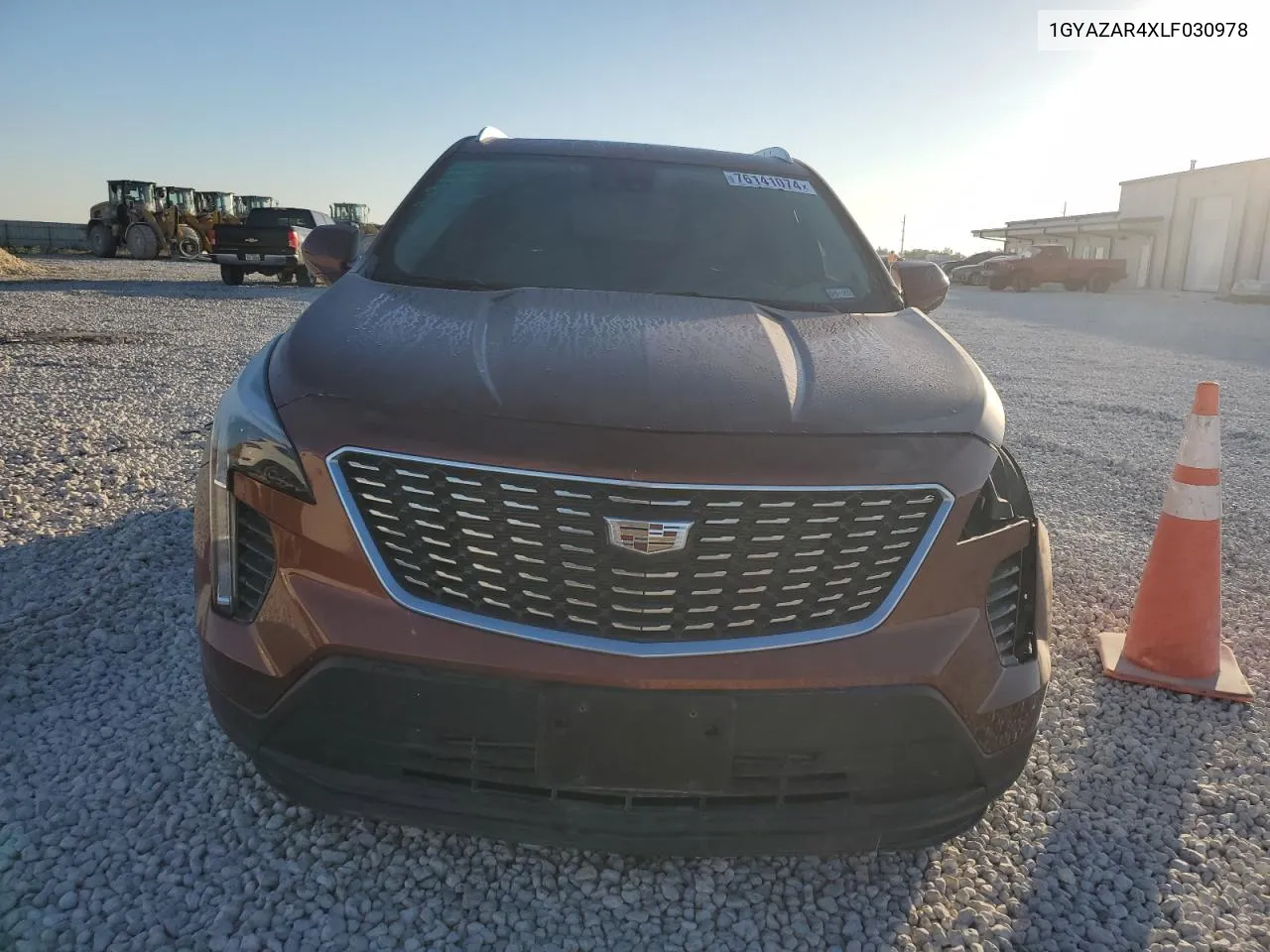 2020 Cadillac Xt4 Luxury VIN: 1GYAZAR4XLF030978 Lot: 76141074