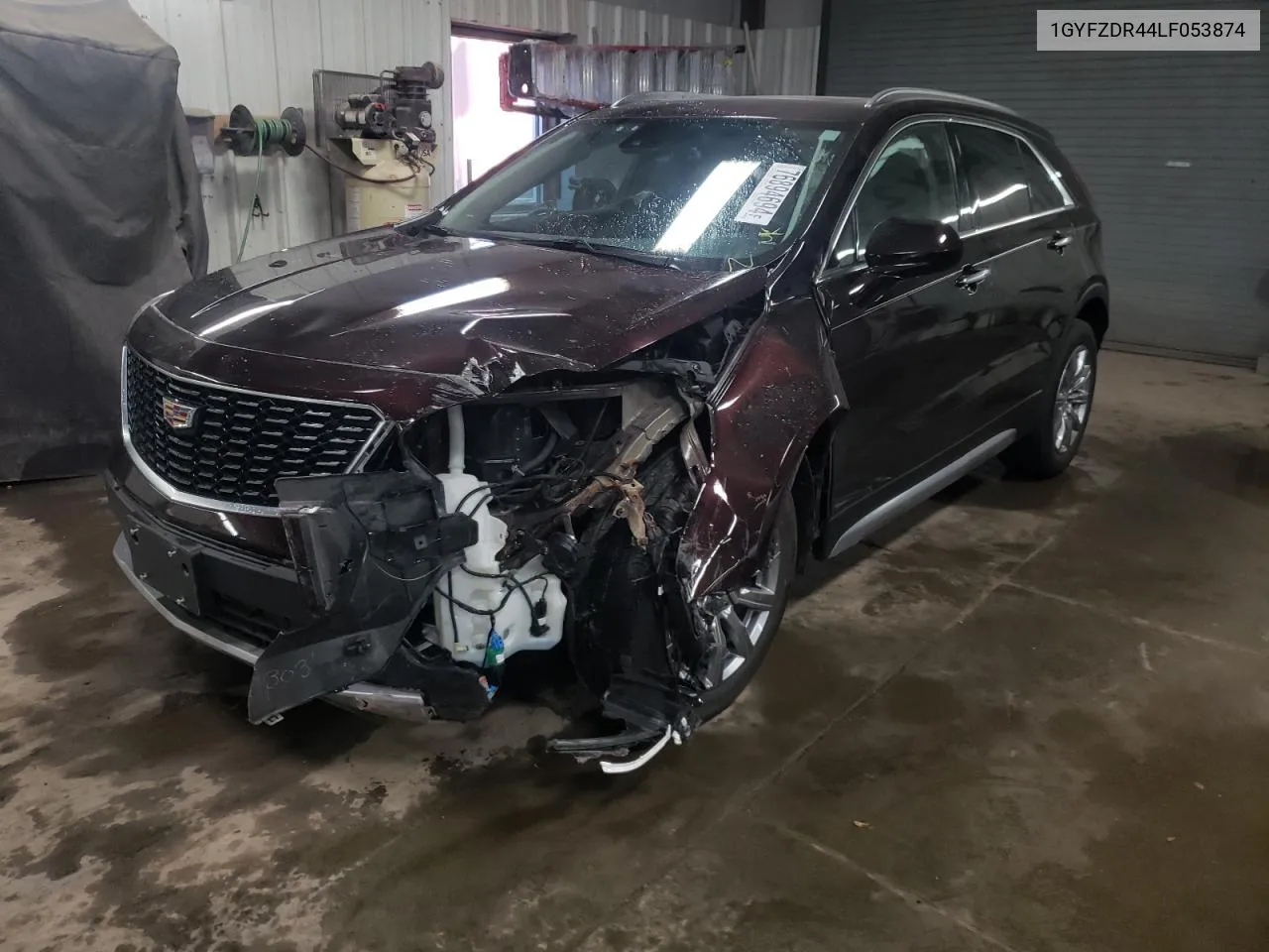 2020 Cadillac Xt4 Premium Luxury VIN: 1GYFZDR44LF053874 Lot: 76894694