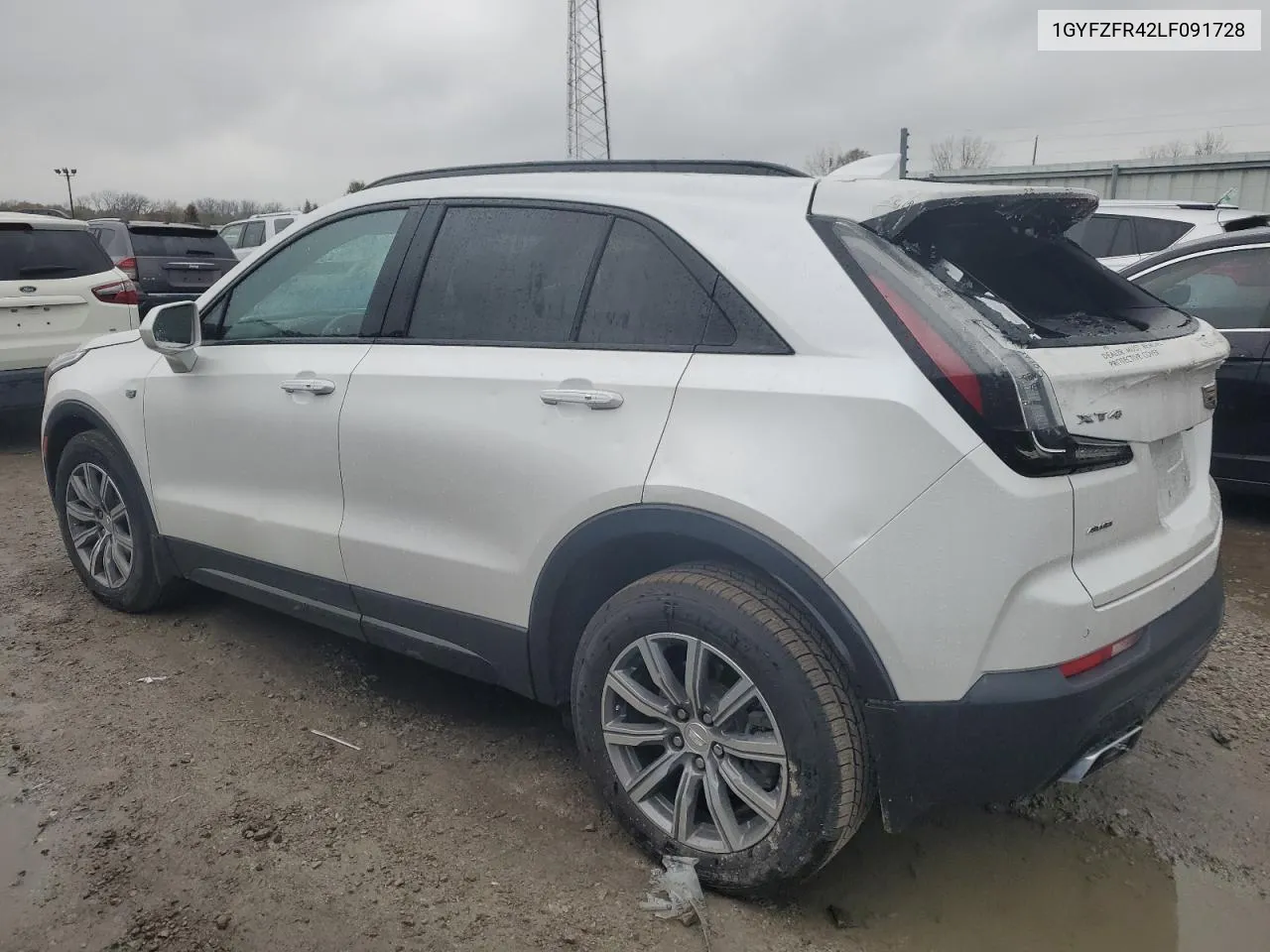 2020 Cadillac Xt4 Sport VIN: 1GYFZFR42LF091728 Lot: 78636144