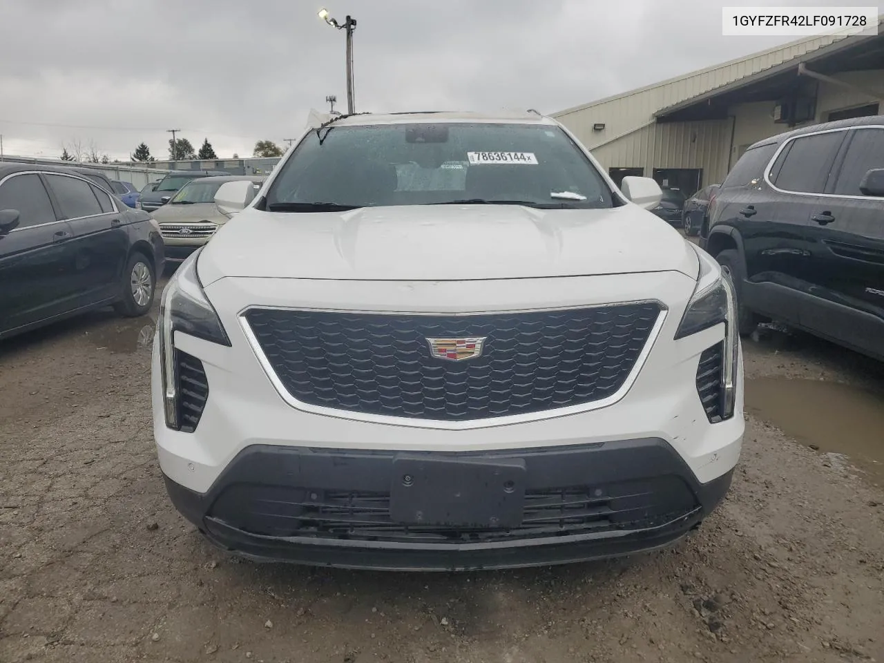 2020 Cadillac Xt4 Sport VIN: 1GYFZFR42LF091728 Lot: 78636144