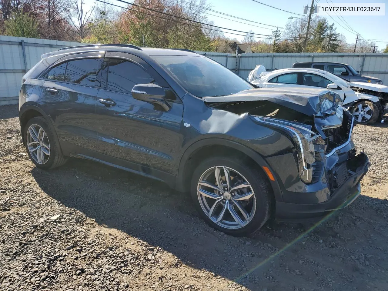 2020 Cadillac Xt4 Sport VIN: 1GYFZFR43LF023647 Lot: 79998744