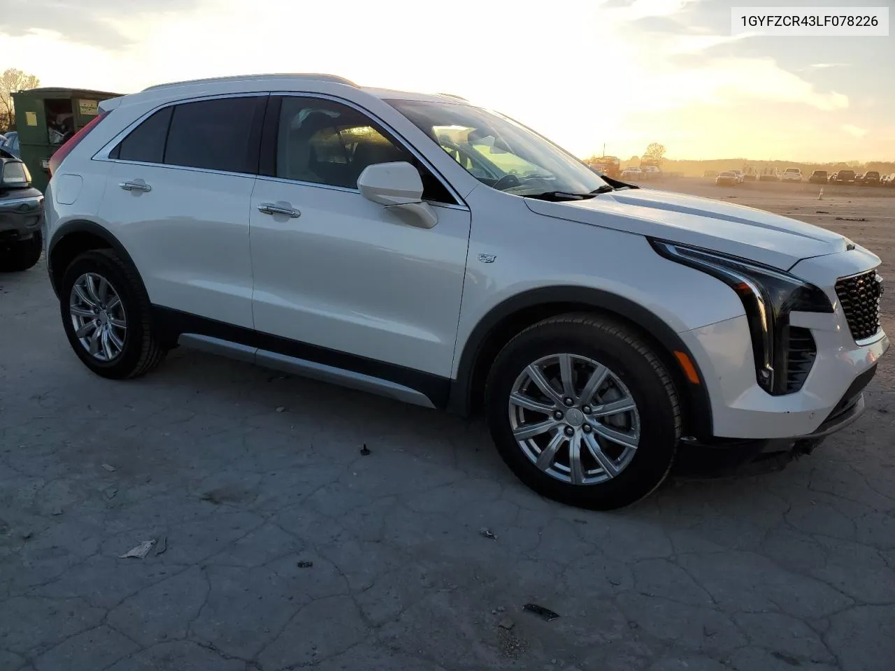 2020 Cadillac Xt4 Premium Luxury VIN: 1GYFZCR43LF078226 Lot: 80039574