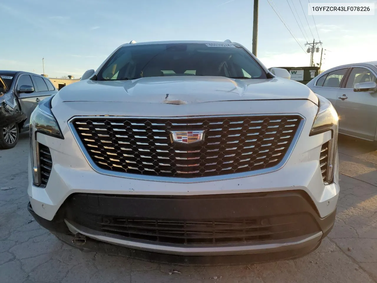 2020 Cadillac Xt4 Premium Luxury VIN: 1GYFZCR43LF078226 Lot: 80039574