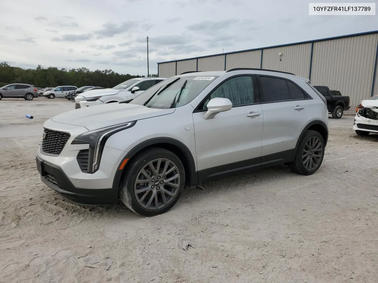 2020 Cadillac Xt4 Sport VIN: 1GYFZFR41LF137789 Lot: 80346934