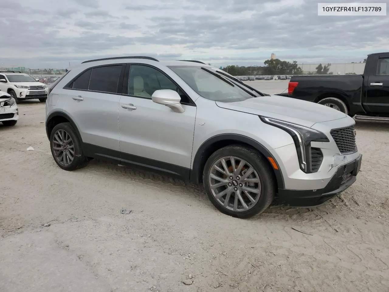 2020 Cadillac Xt4 Sport VIN: 1GYFZFR41LF137789 Lot: 80346934