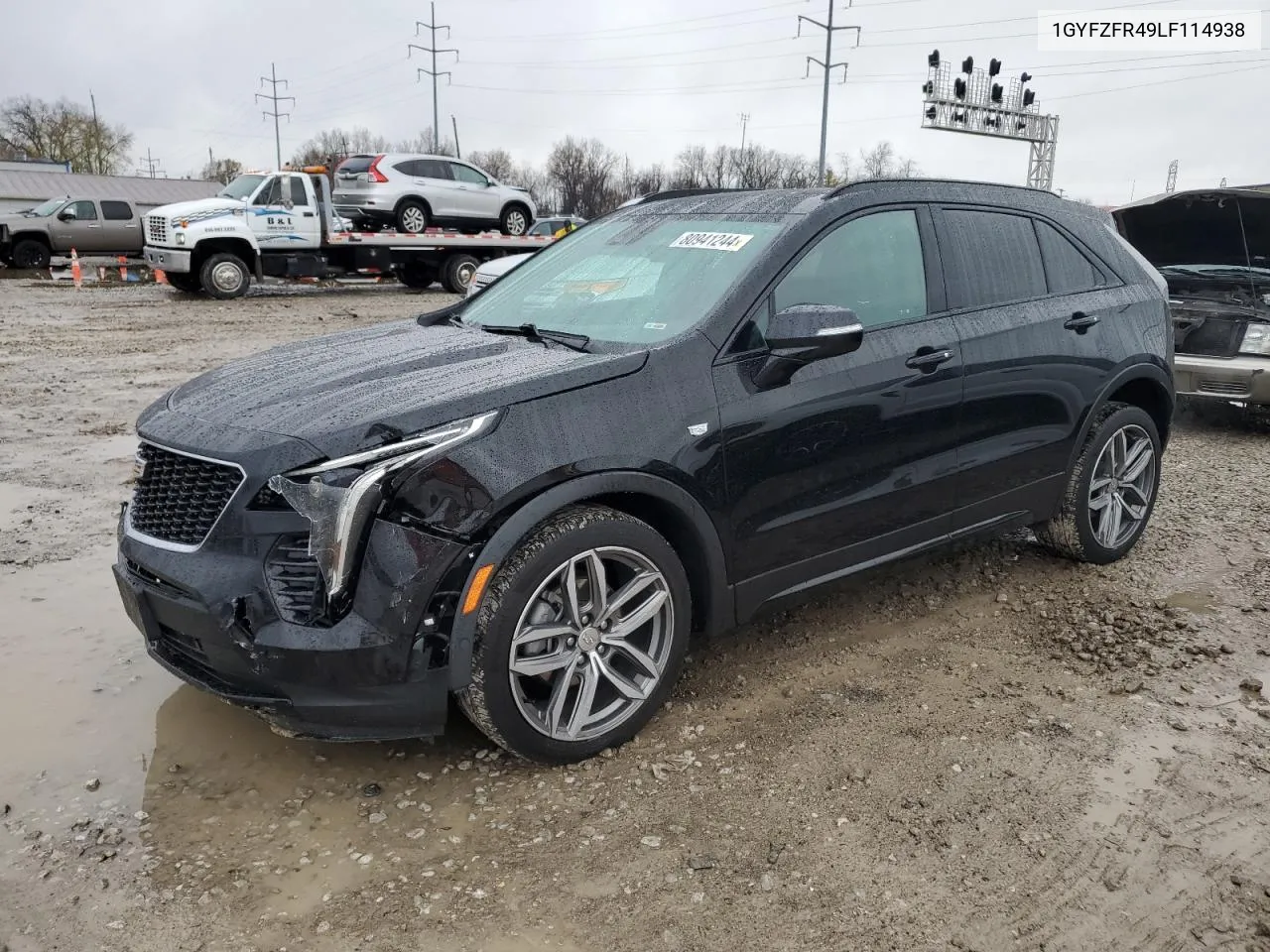 2020 Cadillac Xt4 Sport VIN: 1GYFZFR49LF114938 Lot: 80941244