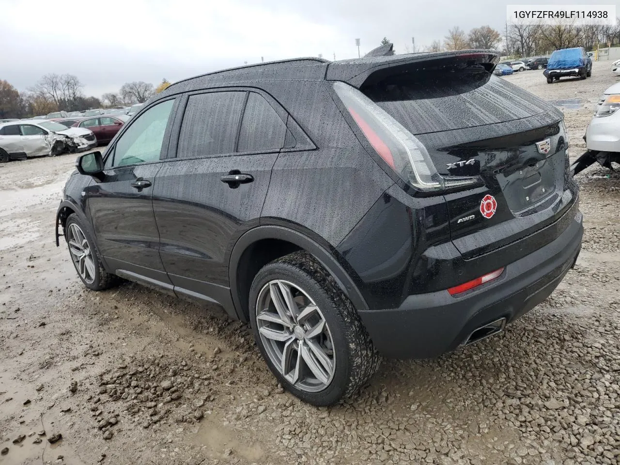 2020 Cadillac Xt4 Sport VIN: 1GYFZFR49LF114938 Lot: 80941244