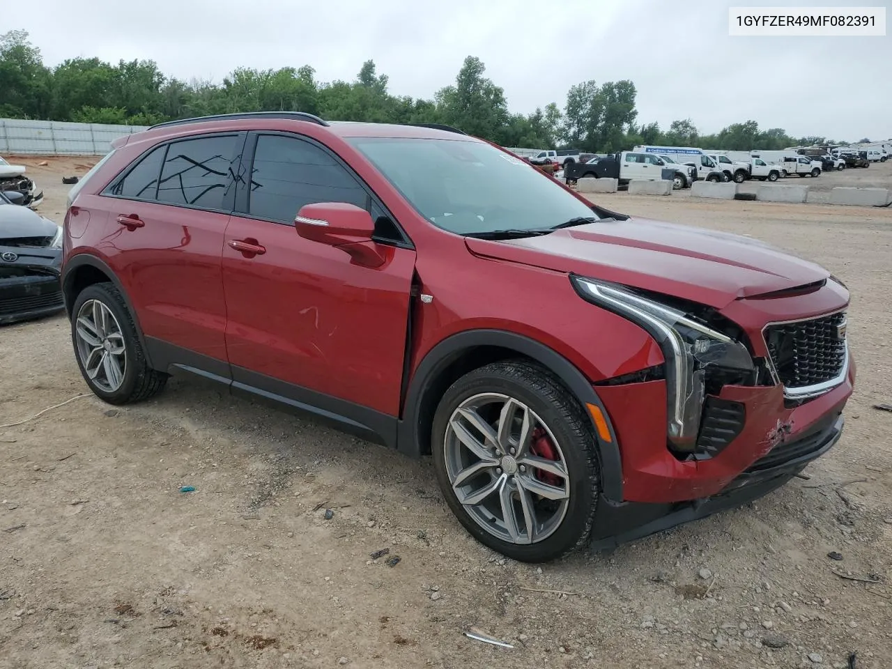 2021 Cadillac Xt4 Sport VIN: 1GYFZER49MF082391 Lot: 56256804