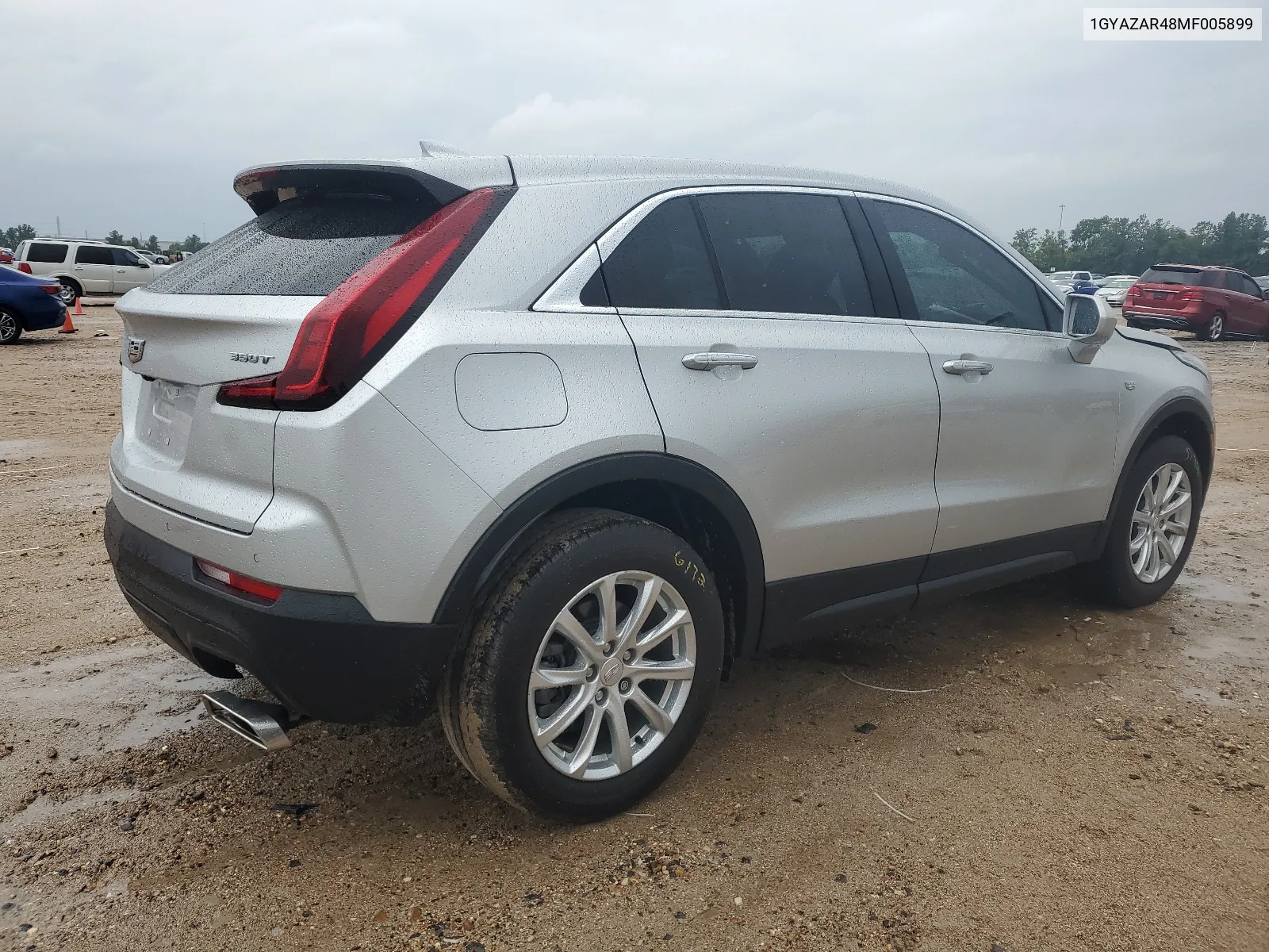 1GYAZAR48MF005899 2021 Cadillac Xt4 Luxury