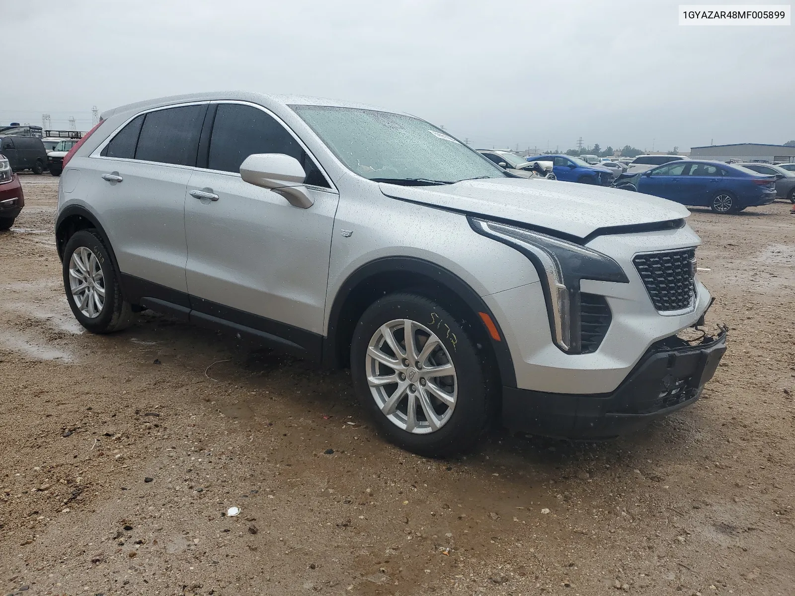 1GYAZAR48MF005899 2021 Cadillac Xt4 Luxury