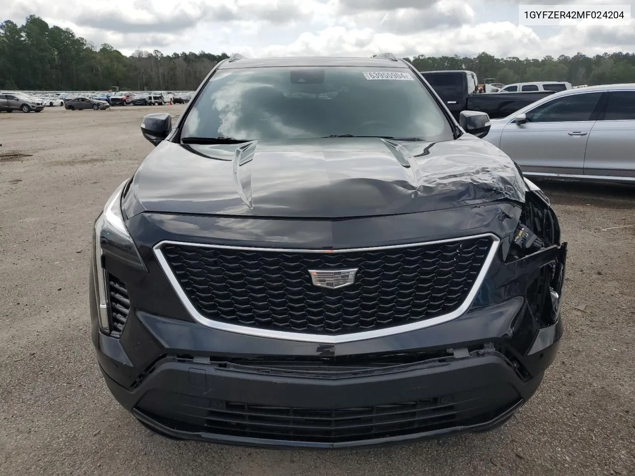 2021 Cadillac Xt4 Sport VIN: 1GYFZER42MF024204 Lot: 63955904