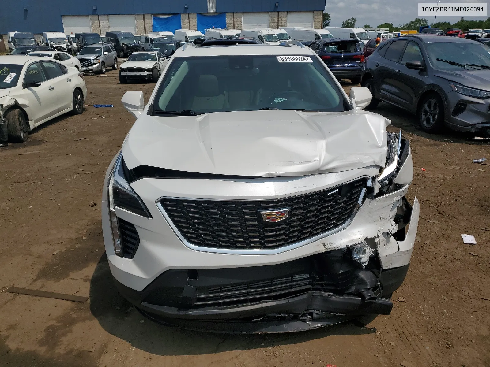 1GYFZBR41MF026394 2021 Cadillac Xt4 Luxury