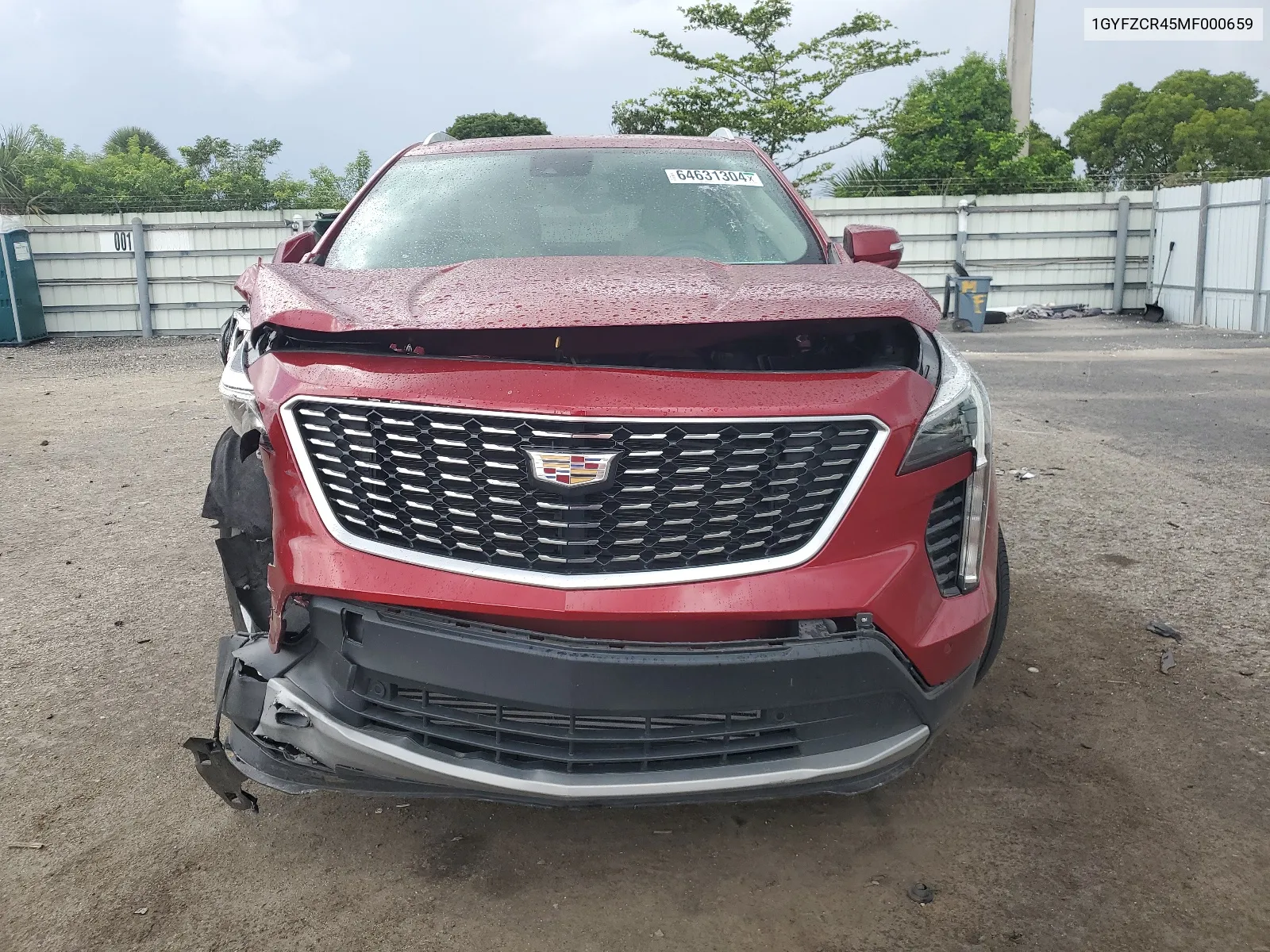 1GYFZCR45MF000659 2021 Cadillac Xt4 Premium Luxury