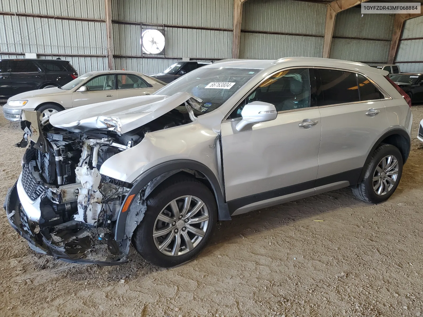 2021 Cadillac Xt4 Premium Luxury VIN: 1GYFZDR43MF068884 Lot: 66763804