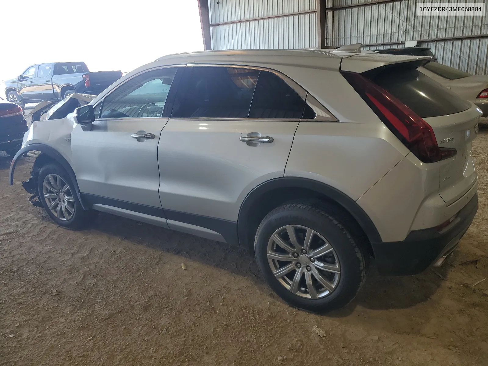 1GYFZDR43MF068884 2021 Cadillac Xt4 Premium Luxury