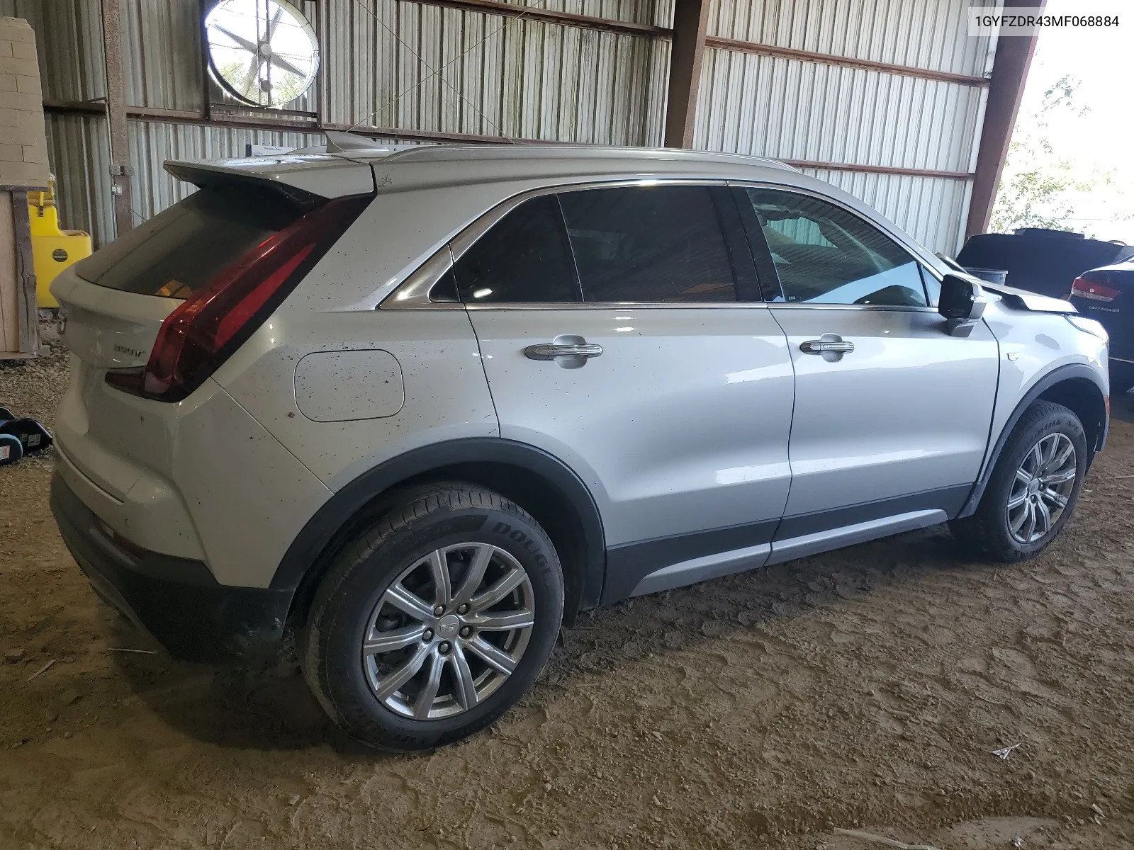 1GYFZDR43MF068884 2021 Cadillac Xt4 Premium Luxury