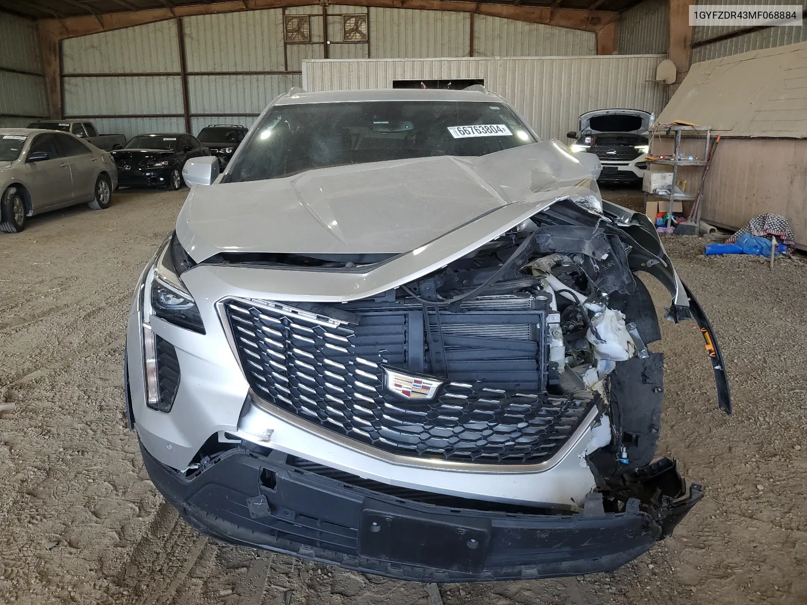 2021 Cadillac Xt4 Premium Luxury VIN: 1GYFZDR43MF068884 Lot: 66763804