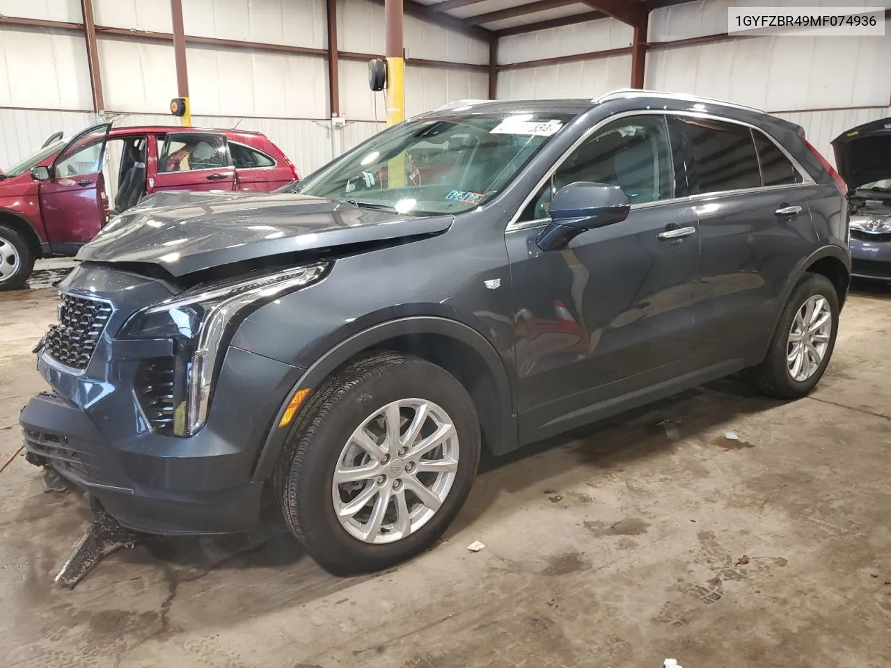 2021 Cadillac Xt4 Luxury VIN: 1GYFZBR49MF074936 Lot: 66884034