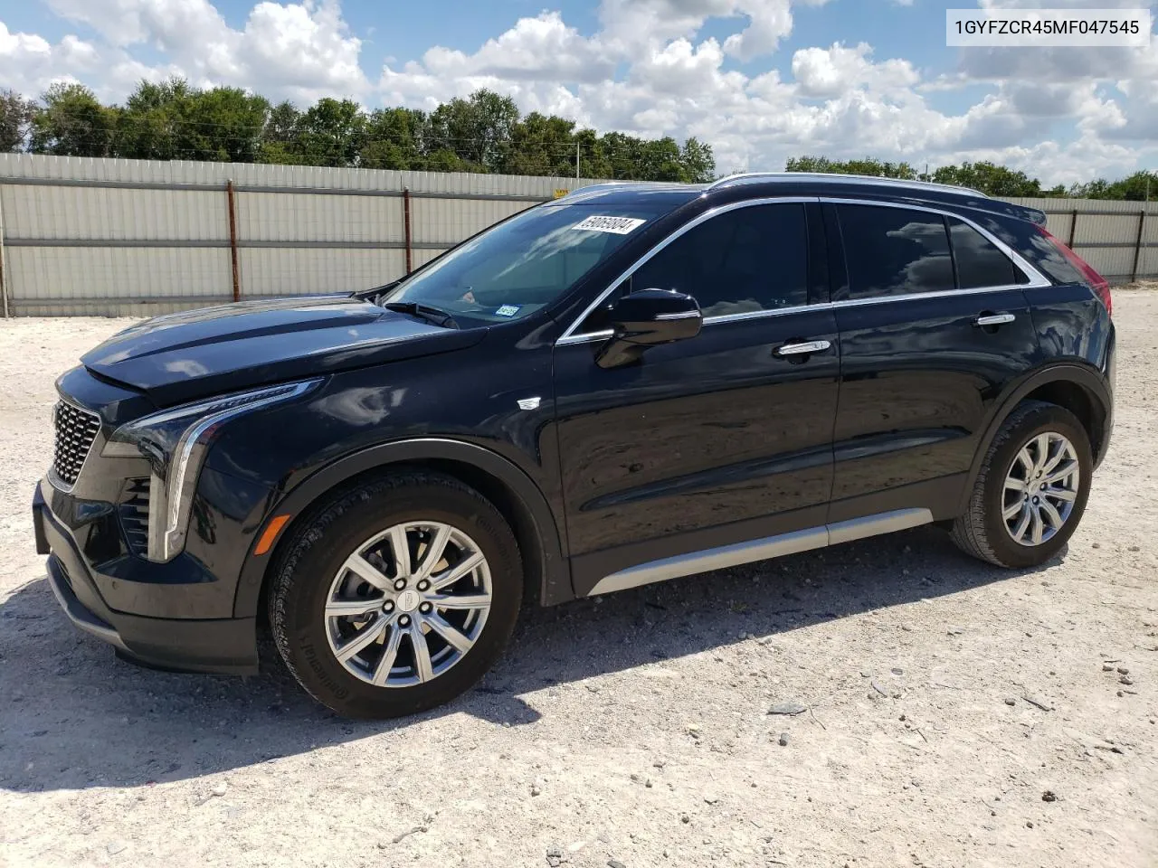 2021 Cadillac Xt4 Premium Luxury VIN: 1GYFZCR45MF047545 Lot: 69069804