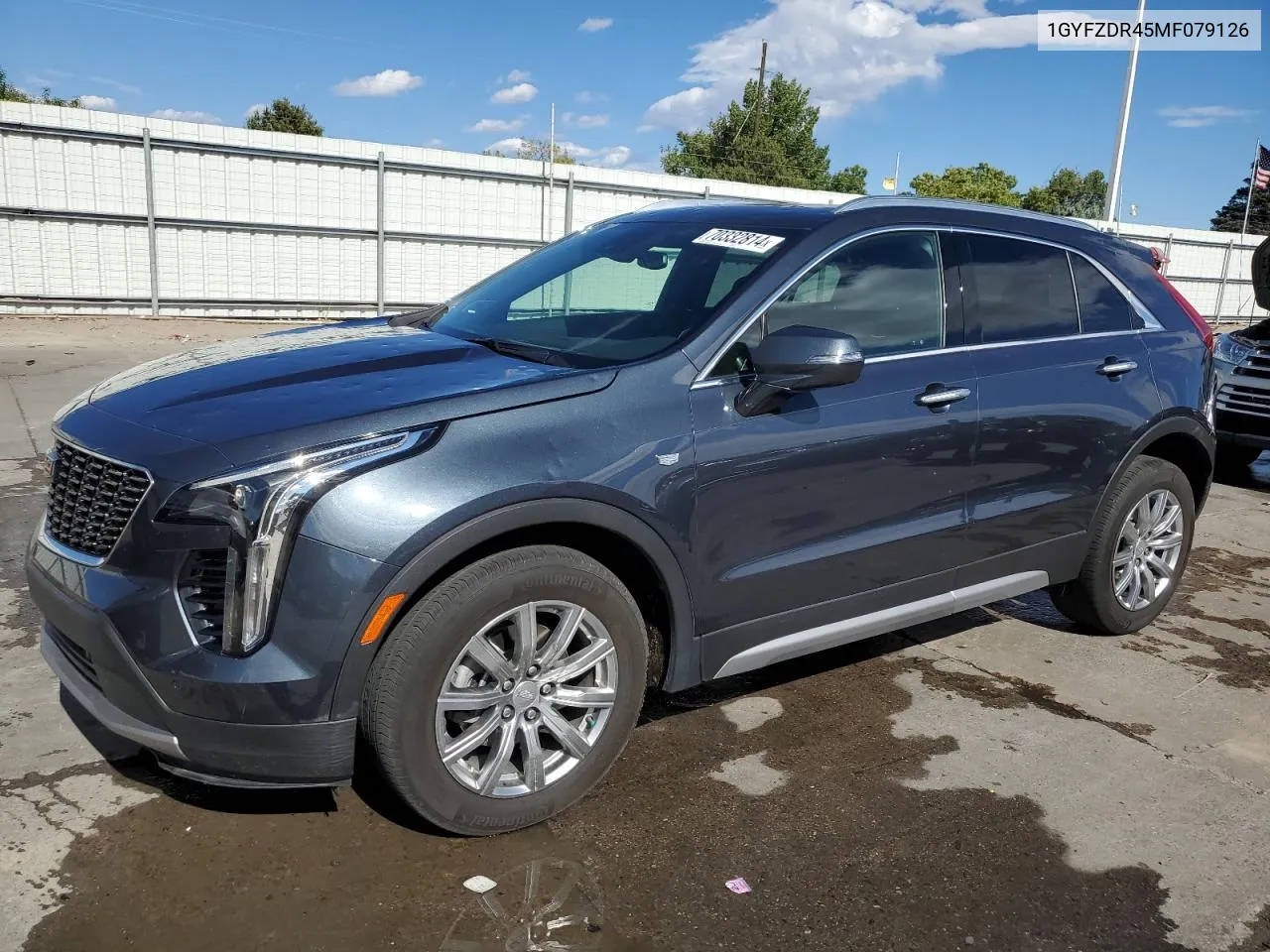 2021 Cadillac Xt4 Premium Luxury VIN: 1GYFZDR45MF079126 Lot: 70332814