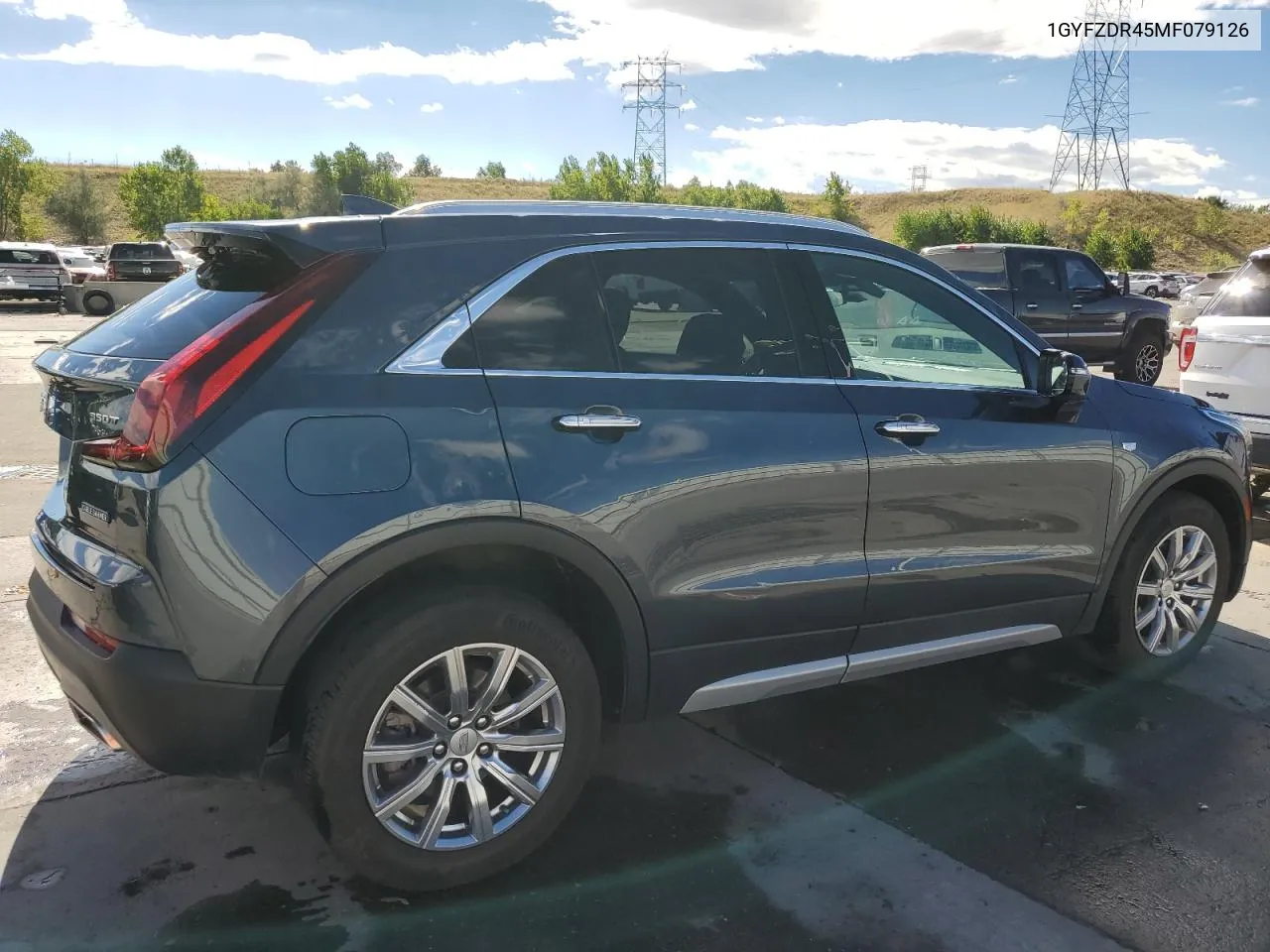 2021 Cadillac Xt4 Premium Luxury VIN: 1GYFZDR45MF079126 Lot: 70332814