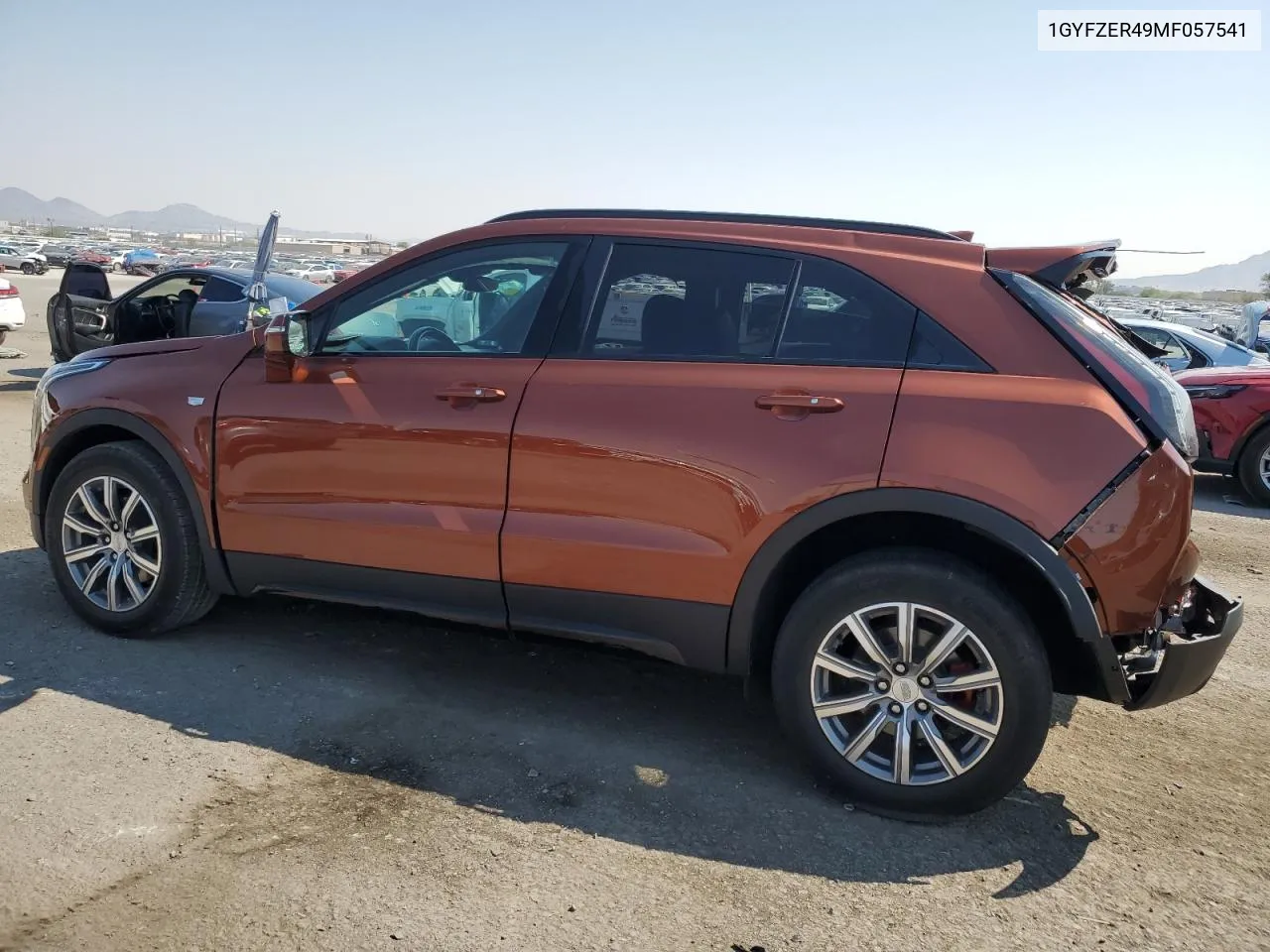 2021 Cadillac Xt4 Sport VIN: 1GYFZER49MF057541 Lot: 70654544