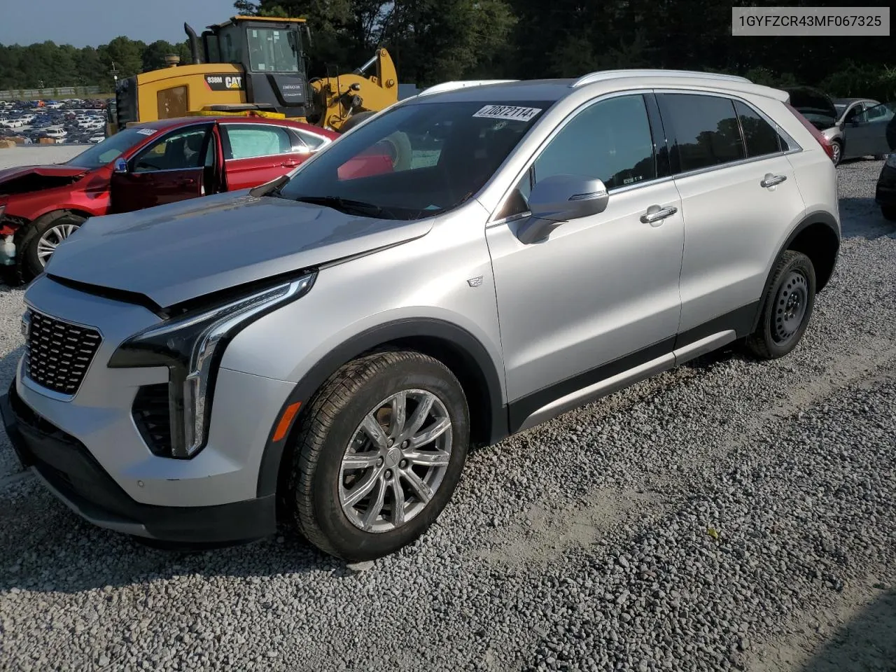 1GYFZCR43MF067325 2021 Cadillac Xt4 Premium Luxury