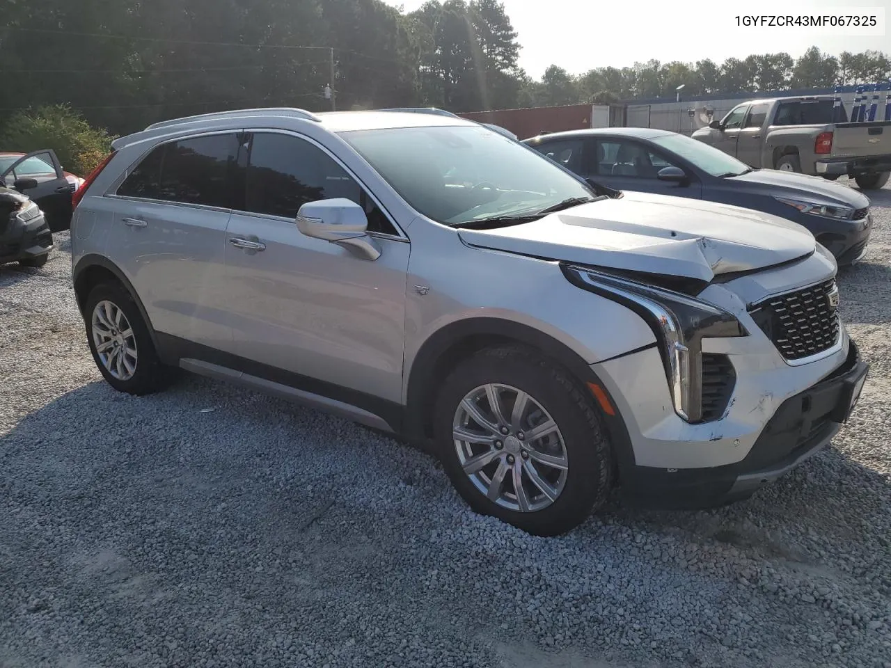 1GYFZCR43MF067325 2021 Cadillac Xt4 Premium Luxury