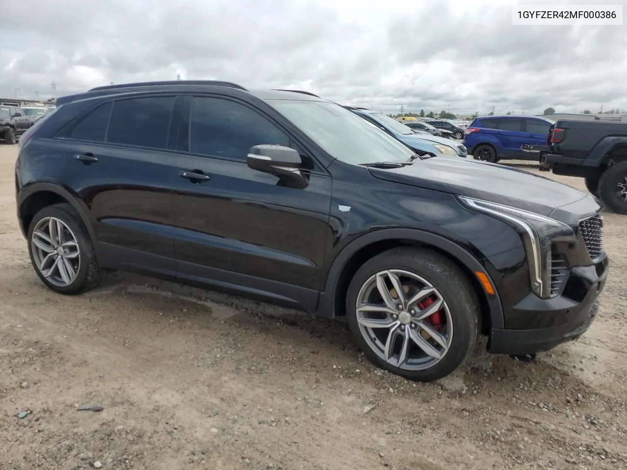 2021 Cadillac Xt4 Sport VIN: 1GYFZER42MF000386 Lot: 71387394