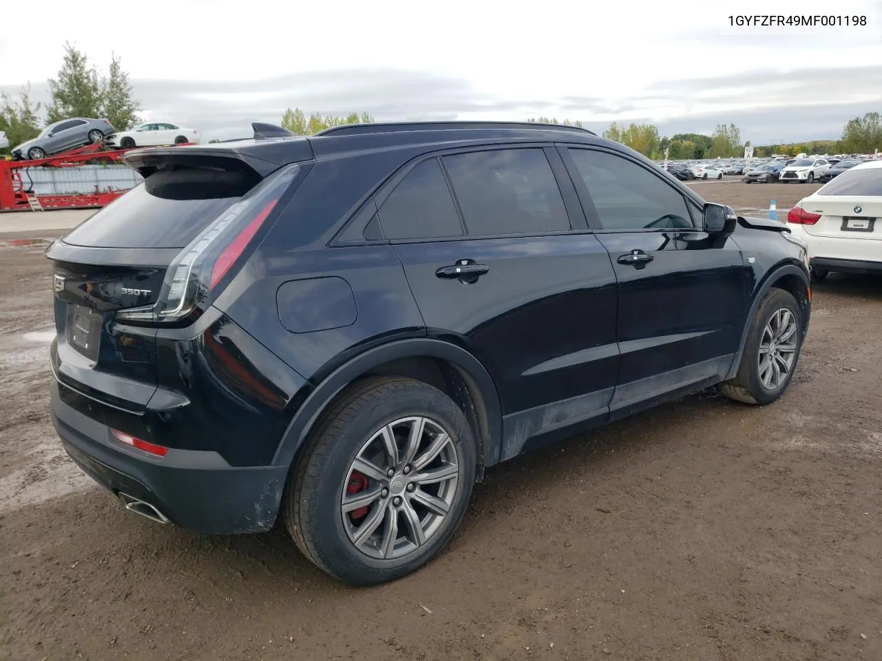 2021 Cadillac Xt4 Sport VIN: 1GYFZFR49MF001198 Lot: 73048204