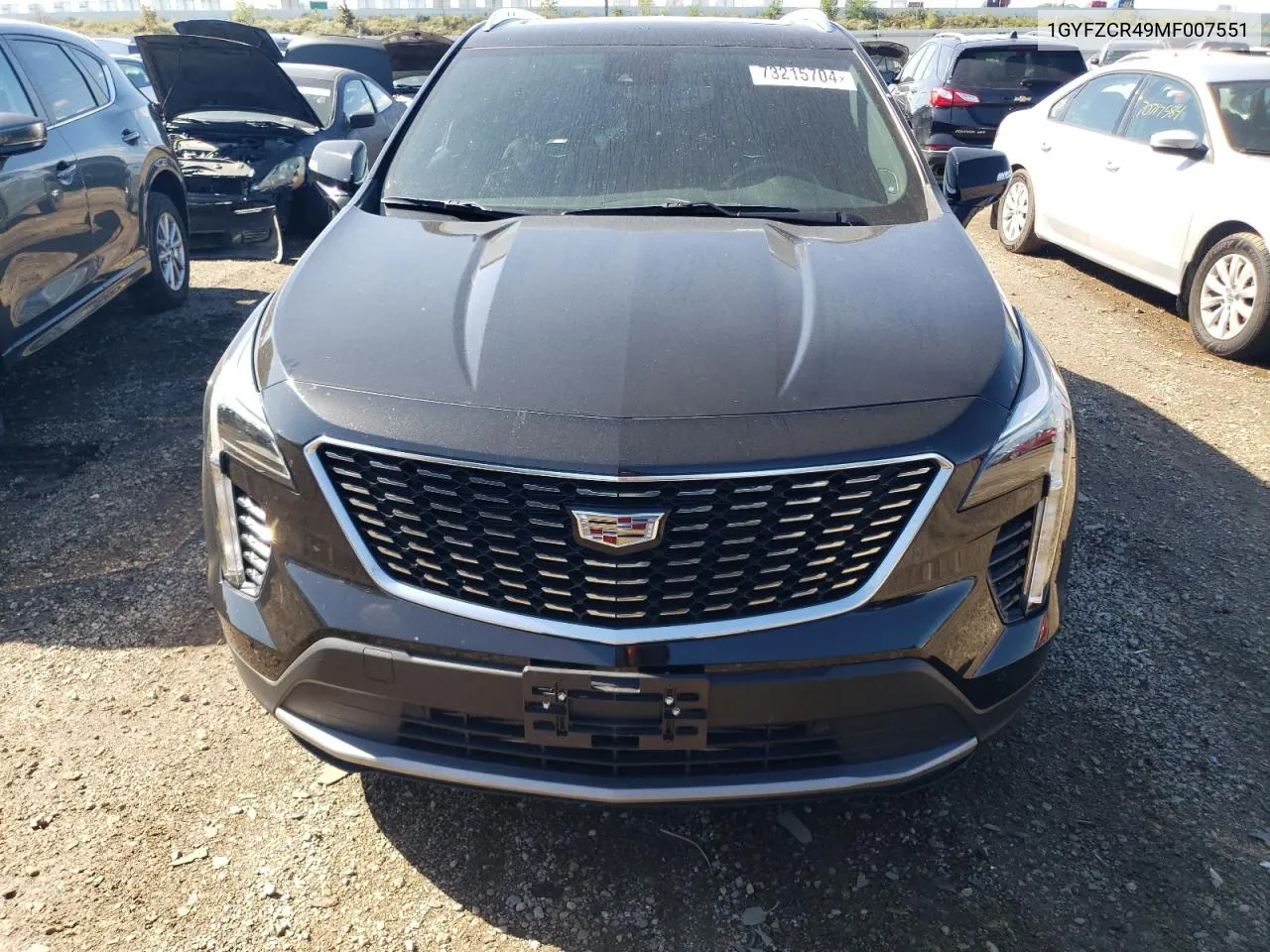 2021 Cadillac Xt4 Premium Luxury VIN: 1GYFZCR49MF007551 Lot: 73215704