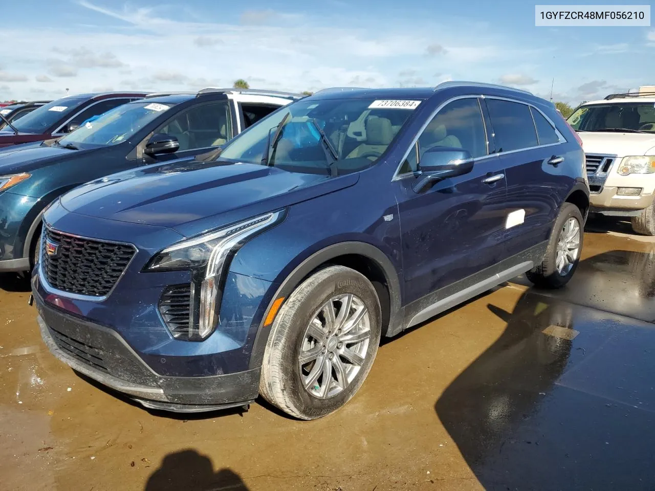 2021 Cadillac Xt4 Premium Luxury VIN: 1GYFZCR48MF056210 Lot: 73706384