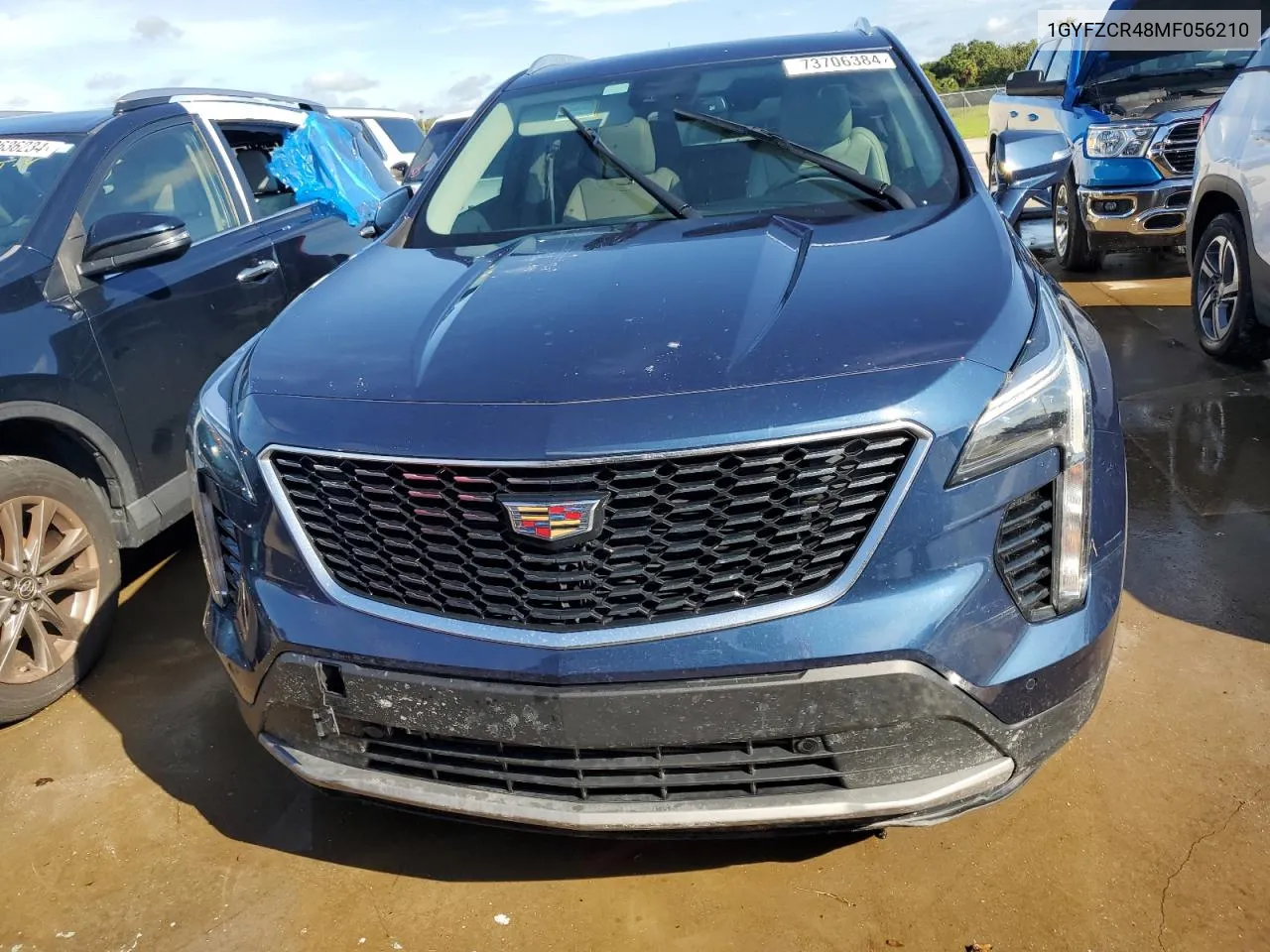 2021 Cadillac Xt4 Premium Luxury VIN: 1GYFZCR48MF056210 Lot: 73706384